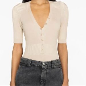 Jacquemus le Body Yauco Polo Bodysuit